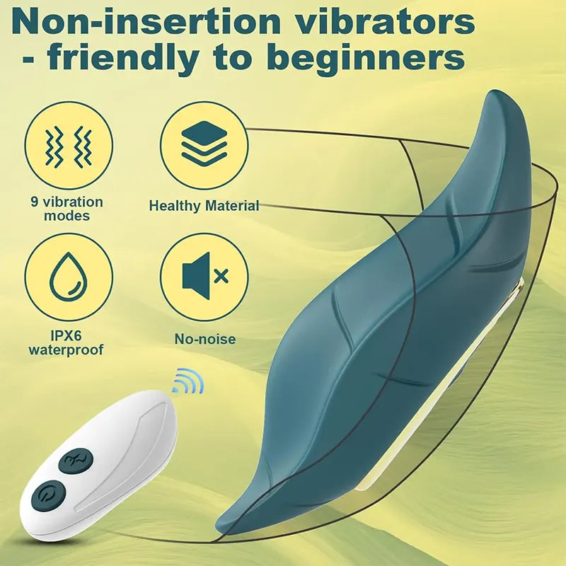 Leaf Remote-Controlled Vibrator