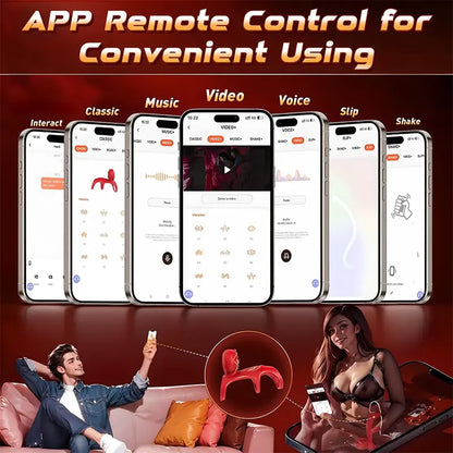 Rose 3-Ring Vibrating Penis Ring