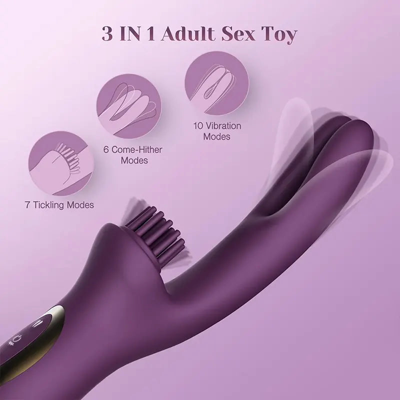 GlimmerTouch Clitoral Tickling Vibrator