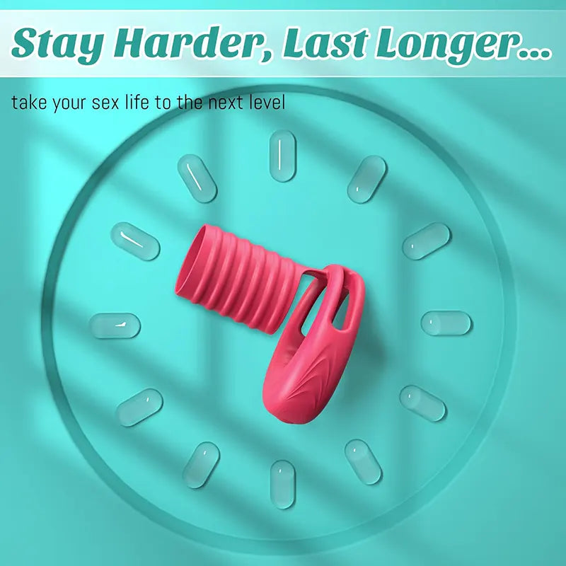 APP Elastic Sleeve Pleasure Penis Ring