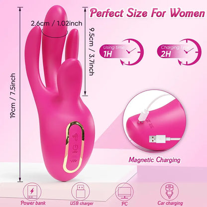 Finger Stimulating Clitoral G-spot Vibrator