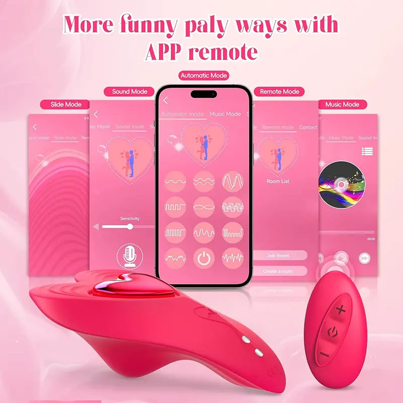 Whisper Vibe Remote-Controlled Wearable Vibrator