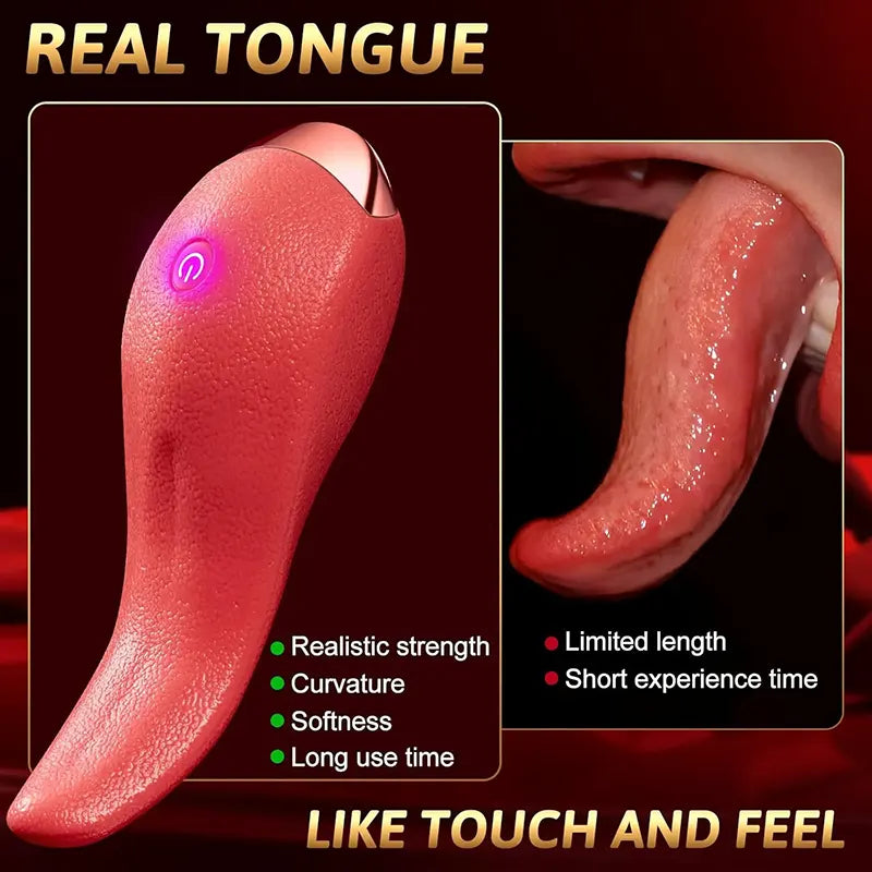 10 Patterns of Tongue Vibrator for Women
