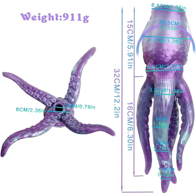 Octopus Texture Silicone Stroker