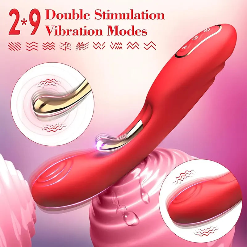 G-Spot & A-Spot Dual Stimulation Vibrator
