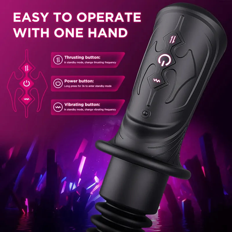 Black Warrior Thrust Vibrator