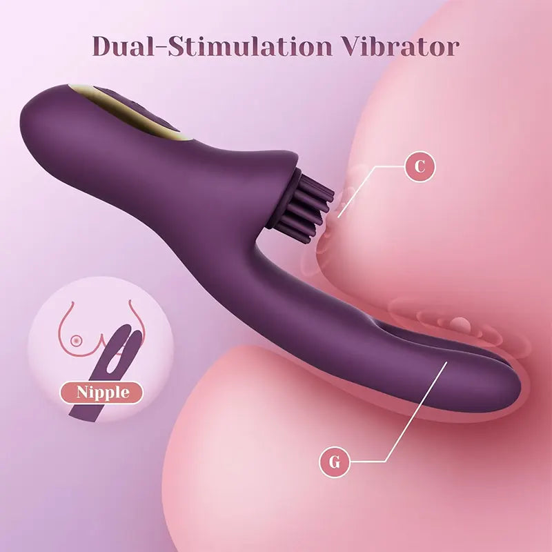 GlimmerTouch Clitoral Tickling Vibrator