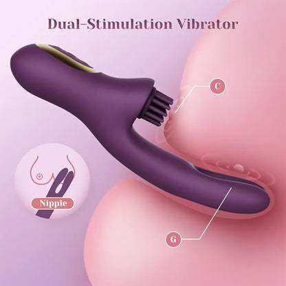 GlimmerTouch Clitoral Tickling Vibrator