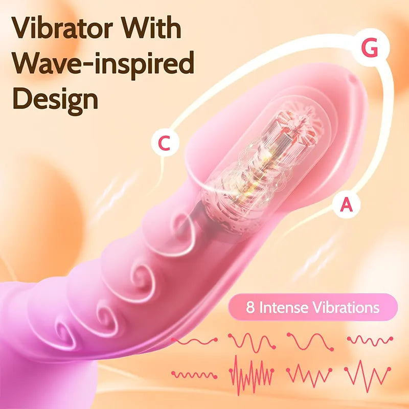 Fantasy Remote Control Silicone Suction Cup Dildo