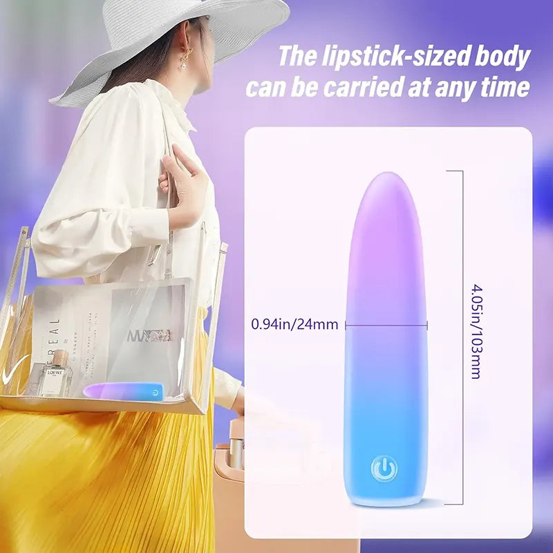 Gradient Bullet Vibrator - 10 Vibration Options 