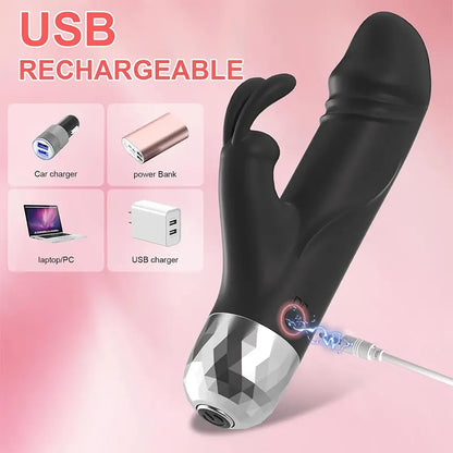 Luxe Bunny Mini Vibrator for Women