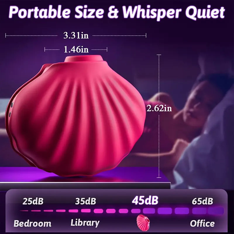 Rose Clitoral Sucking Vibrating Stimulator