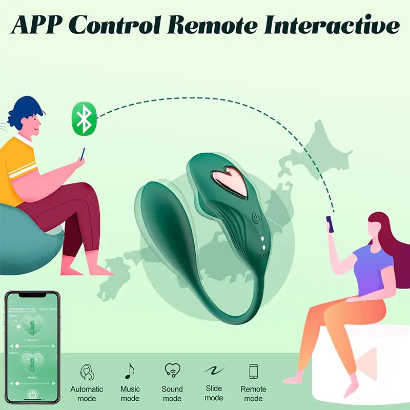 2-in-1 APP Wearable G-spot Vibrator