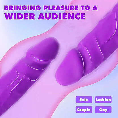 Double Pleasure Double Head Vibrating Dildo