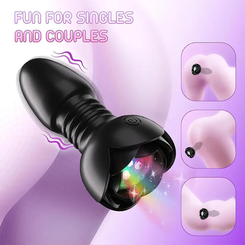2-in-1 Retractable Prostate Posterior Plugs