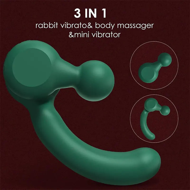 3-in-1 Rotating Thrusting Vibrator