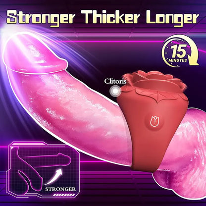 Rose Ring Mini Clitoral Vibrator