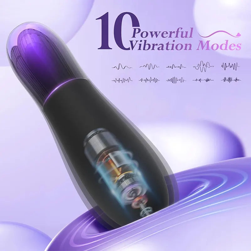 10 Vibration Patterns Mini Clitoral Pleasure Vibrator