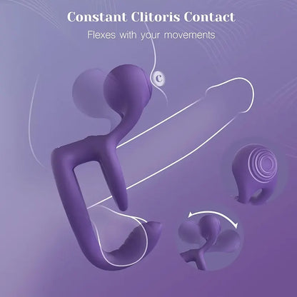 SyncWave Vibrating Couples Cock Ring
