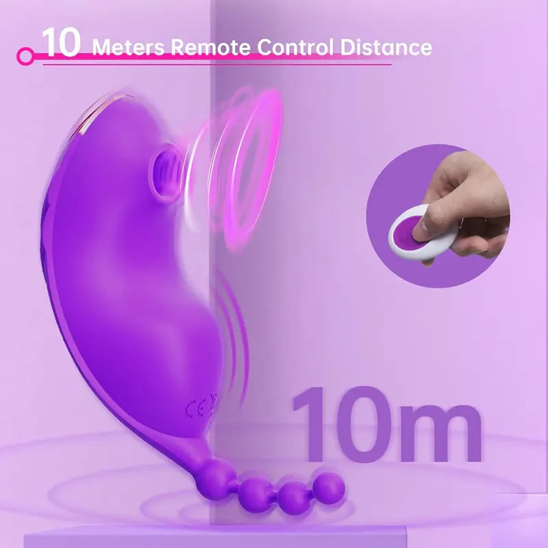 2 in 1 Clitoral Sucking Pleasure Sex Toys