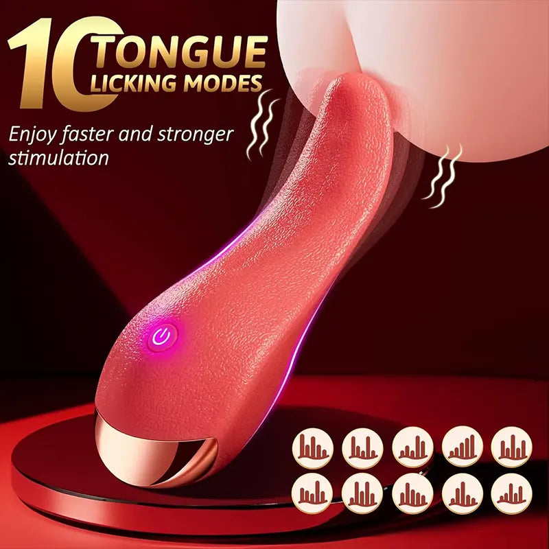 10 Patterns of Tongue Vibrator for Women