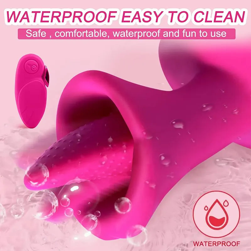 Suction Cup Rose Clitoral G-spot Vibrator