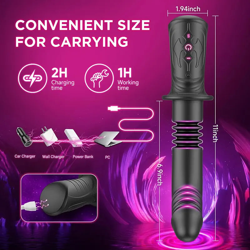Black Warrior Thrust Vibrator