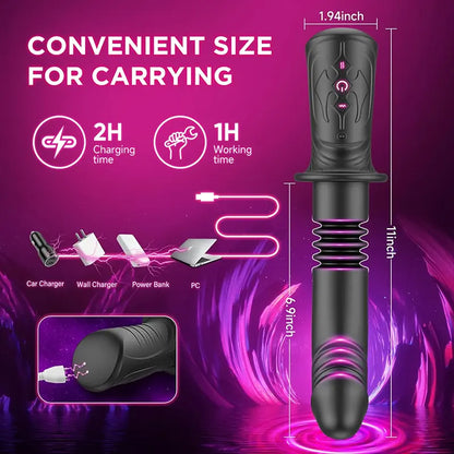 Black Warrior Thrust Vibrator