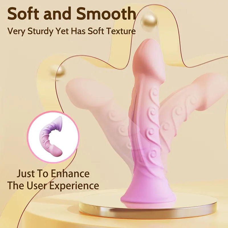 Fantasy Remote Control Silicone Suction Cup Dildo