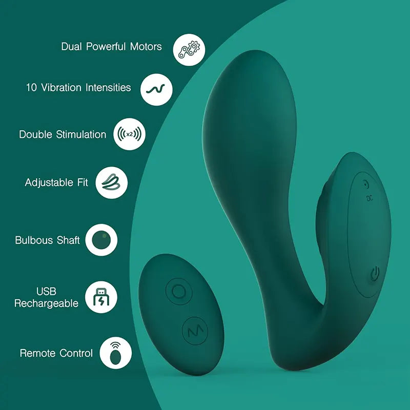 Pleasure Fusion Dual-Motor Vibrating Sex Toy