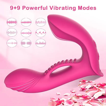IntimiSync Dual-Action Wearable Vibrator