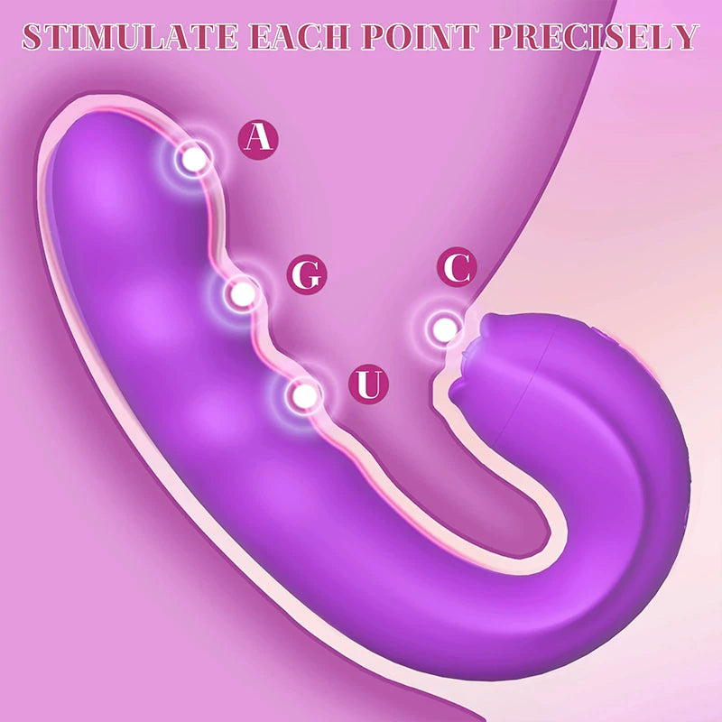 Tongue Licking Vibrating Masturbator