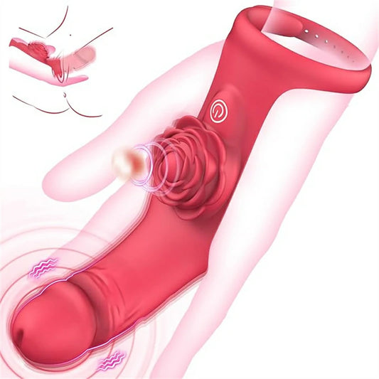 Finger Rose G-spot Clitoral Vibrator