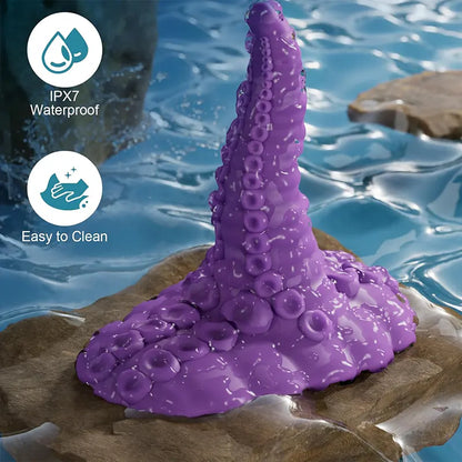 Remote Control Tentacle Suction Cup Pleasure Vibrator