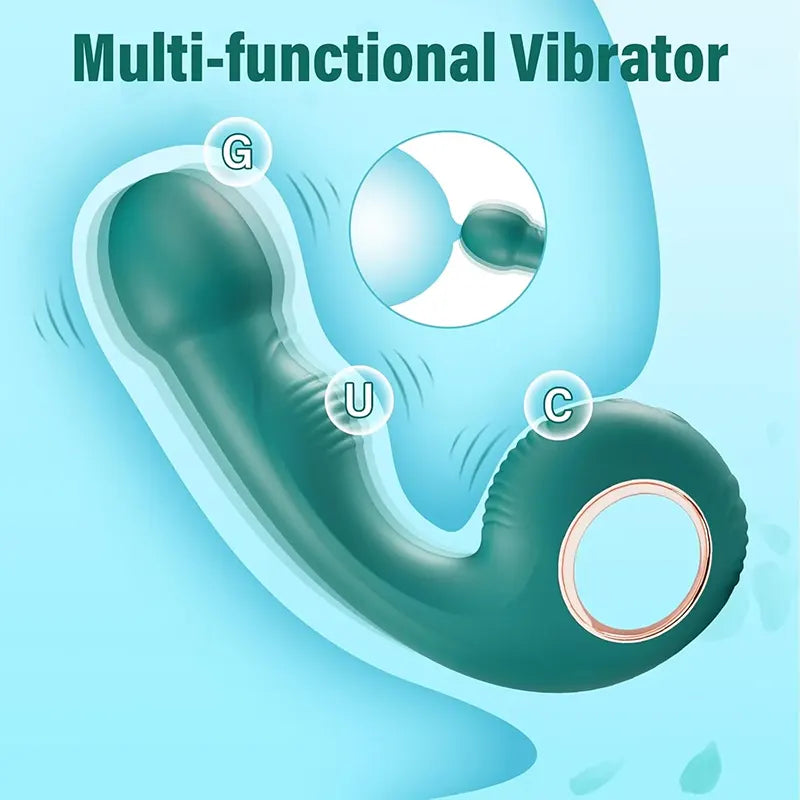 ErgoGrip G-Spot Vibrator with 10 Vibration Modes