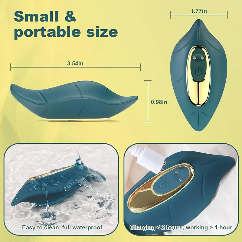 Leaf Remote-Controlled Vibrator