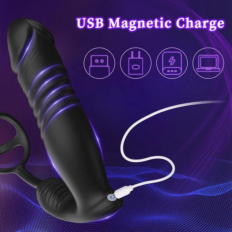 3 in 1 APP Insertion of G-Spot Penis Ring