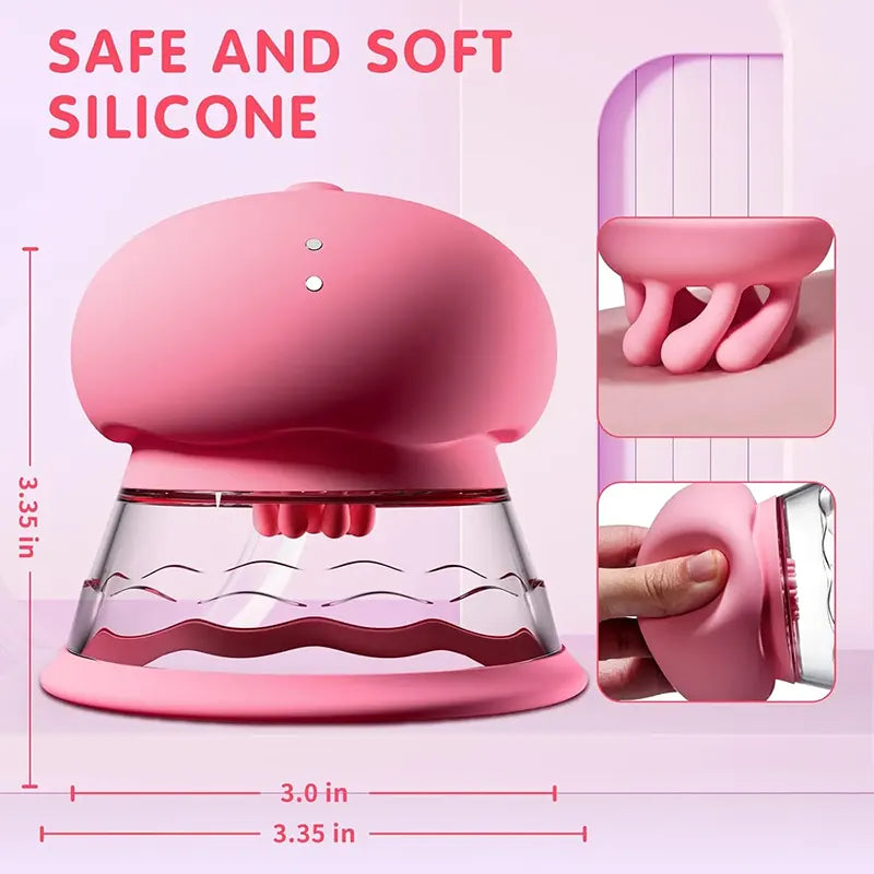 Nipple Temptation Vibrating & Sucking Stimulator