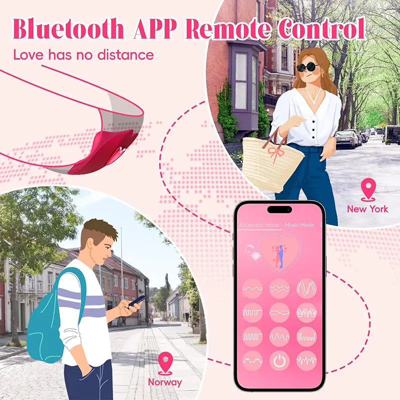 Whisper Vibe Remote-Controlled Wearable Vibrator