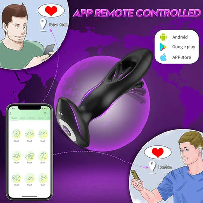 Remote-Controlled Flapping Prostate Toy