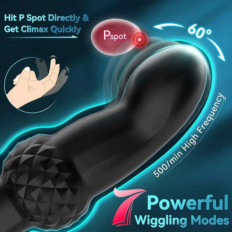 PulseMax Prostate Massager with Remote Control & Dual Motors