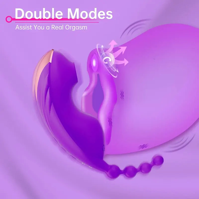2 in 1 Clitoral Sucking Pleasure Sex Toys