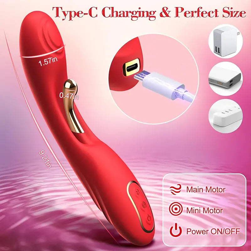 G-Spot & A-Spot Dual Stimulation Vibrator