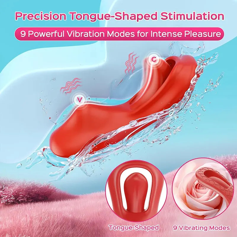 Remote-Control Tongue Vibrator