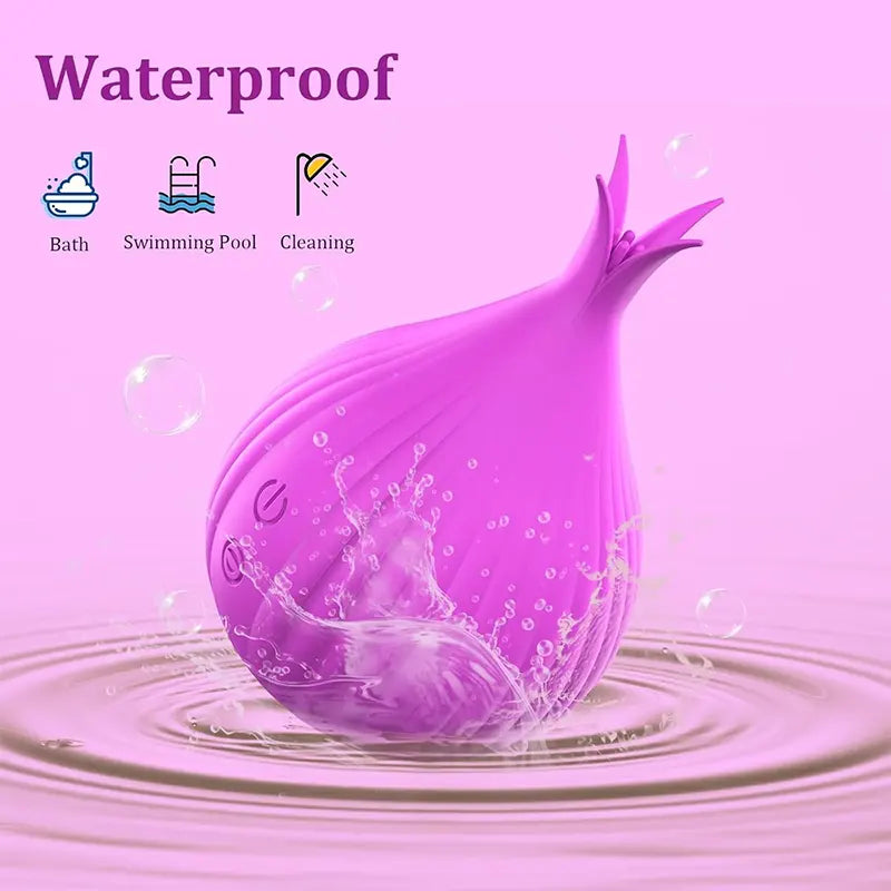 2-in-1 Onion Sucking G-spot Vibrator