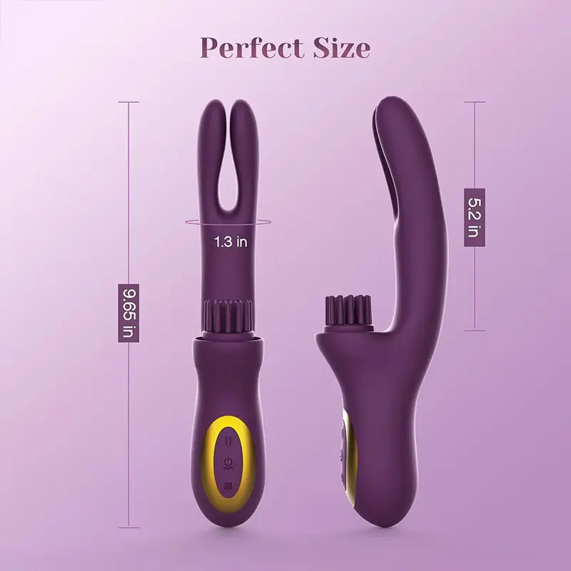 GlimmerTouch Clitoral Tickling Vibrator