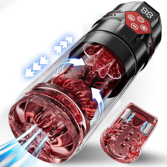 Automatic Male Masturbator with Vacuum Pump