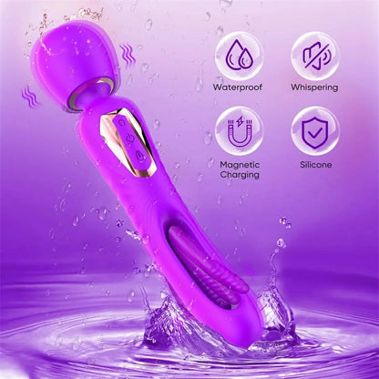 Skeleton Slap AV Stick: 7 Vibration Modes & 10 Flapping Settings