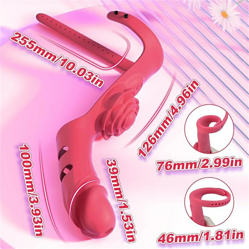 Finger Rose G-spot Clitoral Vibrator