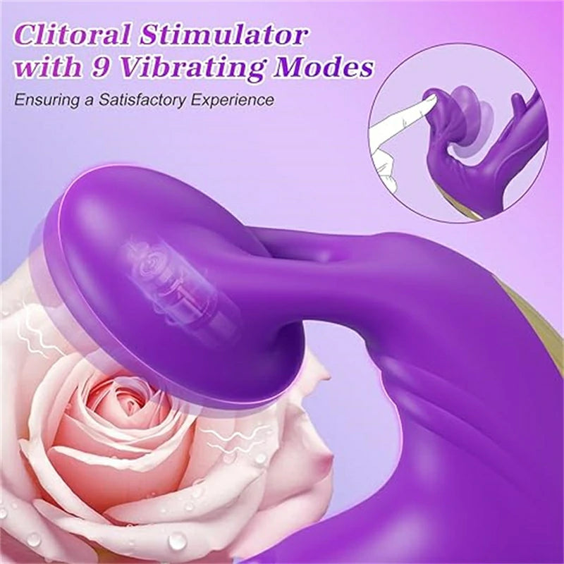 4-in-1 App Controlled Tap Remote Control Vibrator